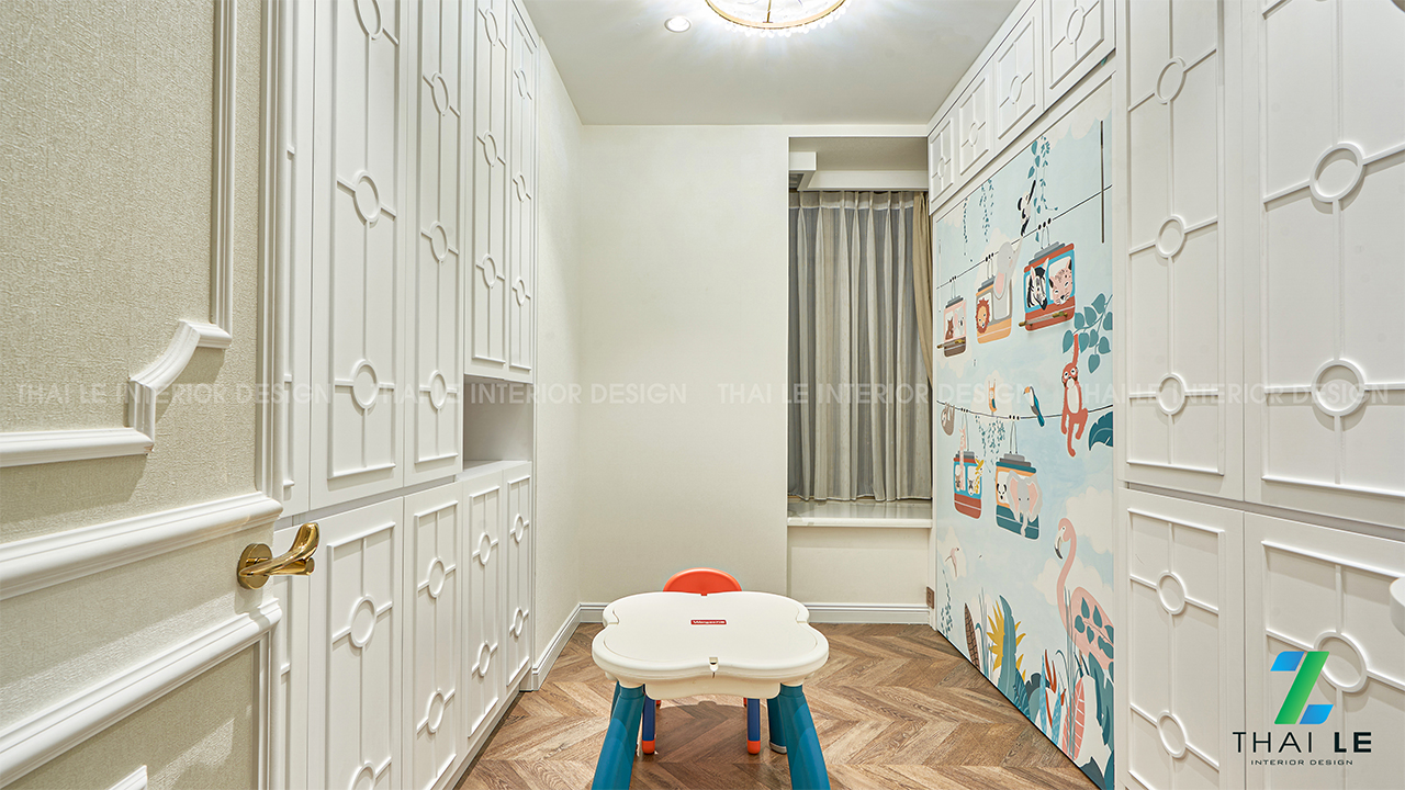 Thi công nội thất căn hộ H17.05 The Peak Q7 - 220M2